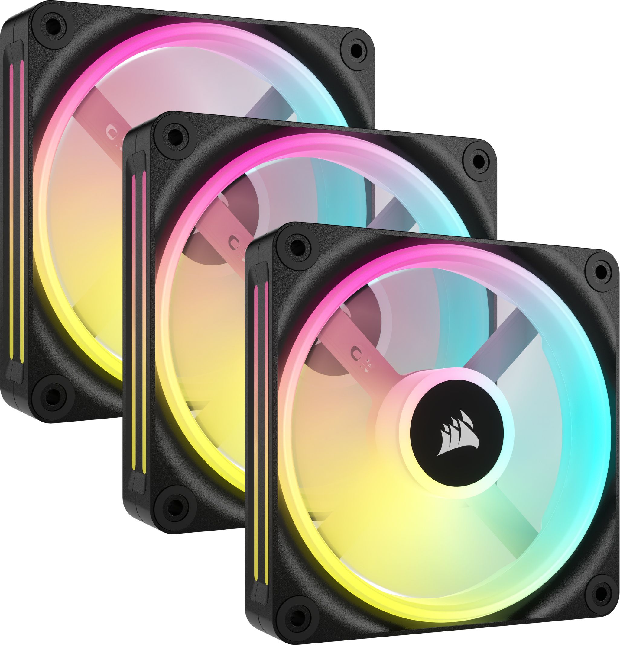 Corsair QX120 120mm RGB Starter Kit, iCUE LINK